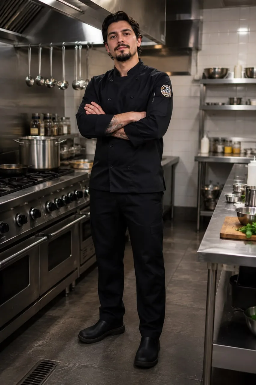 Chaquetas de chef — línea Hotelera