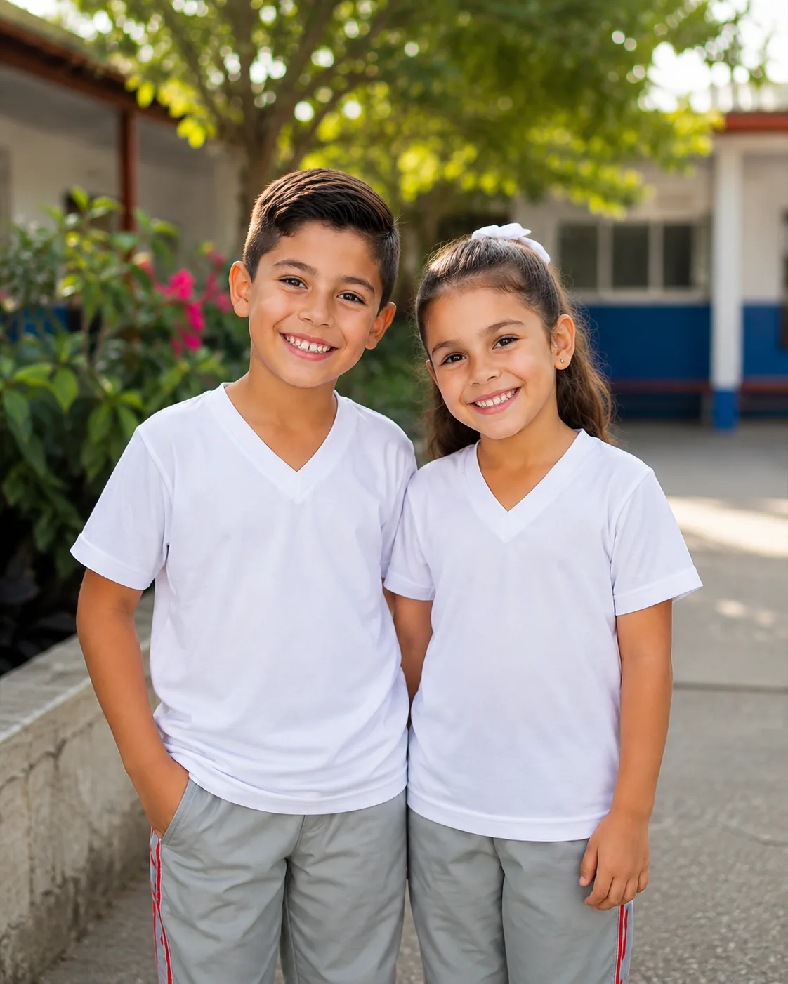 Uniformes de la línea Escolar de Isamoda